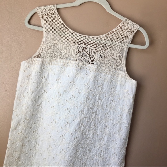 Anthropologie Dresses & Skirts - Chelsea&Violet Sleeveless Crochet Dress